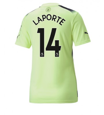Manchester City Aymeric Laporte #14 Tredje Tröja Dam 2022-23 Korta ärmar